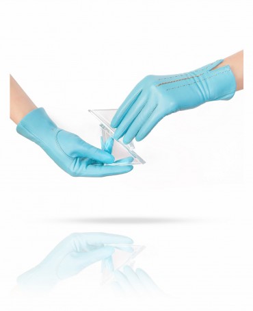 Перчатки Женские K83-ELEGE/BLEU